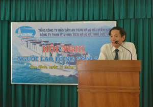 Chủ tịch HĐTV Phạm Văn Quang phát biểu ý kiến chỉ đạo